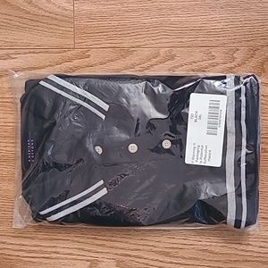 American Cottons Short-sleeved Golf Shirt 100% Cotton Pique 3X Black and Gray